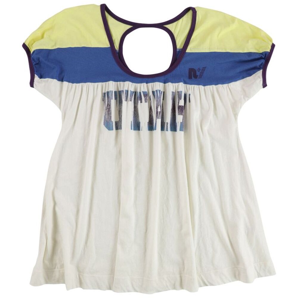 Rebel Yell Womens Utah Basic T-Shirt, Multicoloured, XS, DM